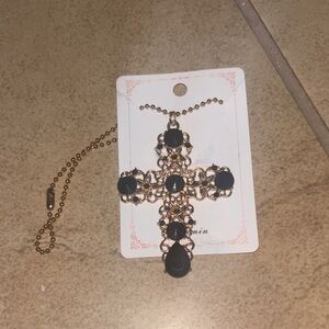 Purse charm elegant cross